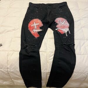 Kloud 9 men’s distressed pants
